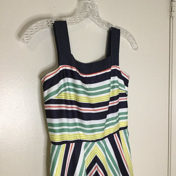 Boden Colorful Striped Andrea Midi Dress - Picture 4 of 10